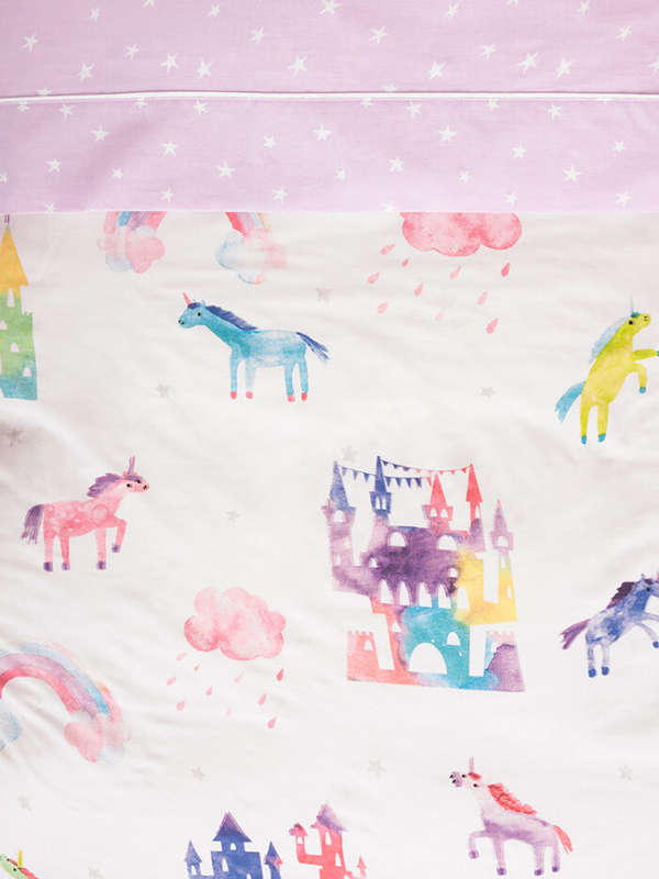 Unicorn Castle Duvet Cover Set