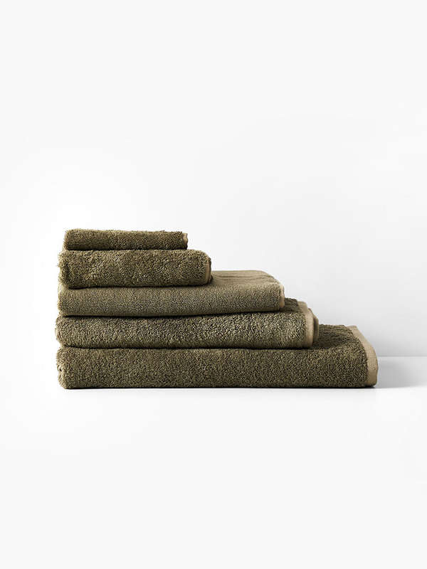 Nara Bamboo Moss Towels