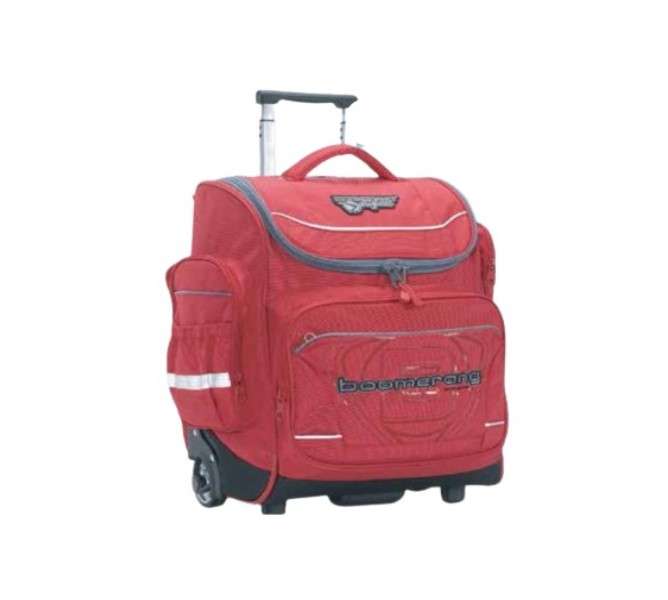 Boomerang X Large  Trolley Backpack - Red/Grey (S-538)