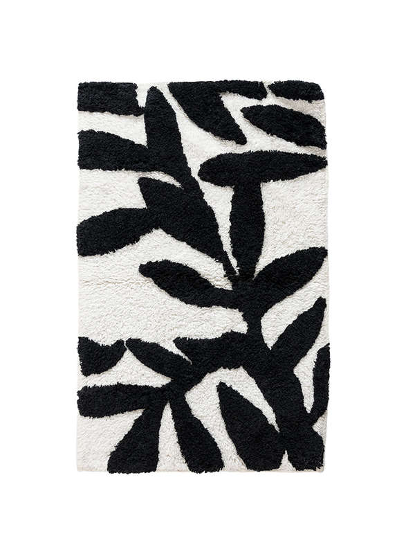 Lille 50cm X 80cm Bathmat - Black