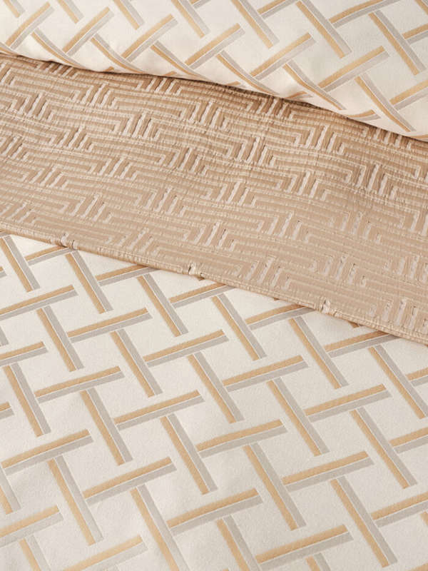Valeria Champagne Duvet Cover Set