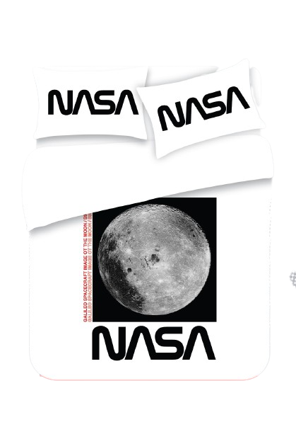 Nasa Moon Duvet Cover Set