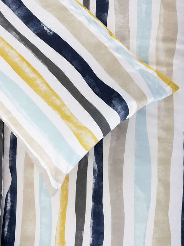 Brock Mustard Duvet Cover Set