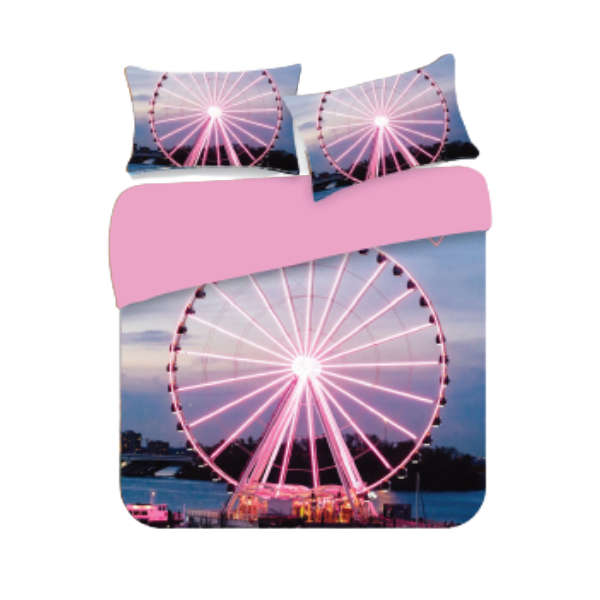 Ferris Wheel Duvet Cover Set