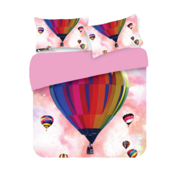 Hot Air Balloon Duvet Cover Set