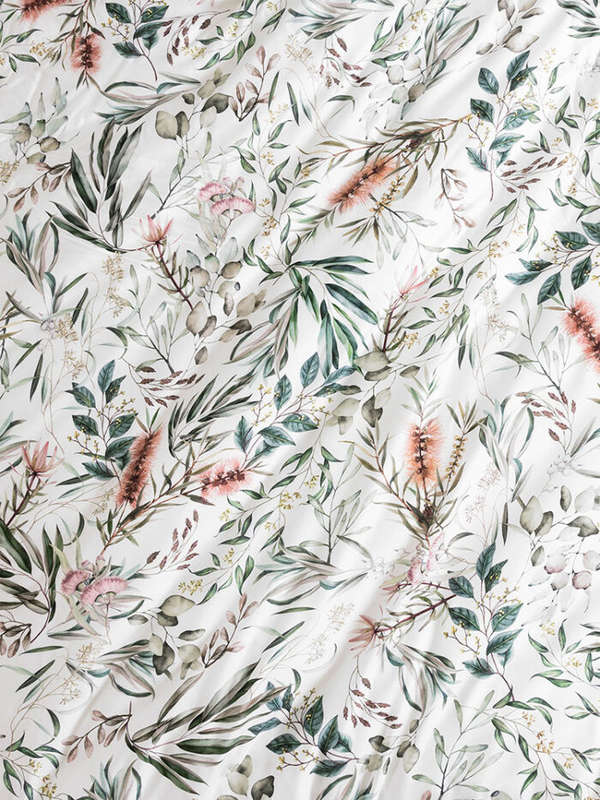 Lowen White Duvet Cover Set