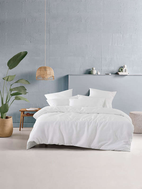 Wave Alabaster Duvet Cover Set
