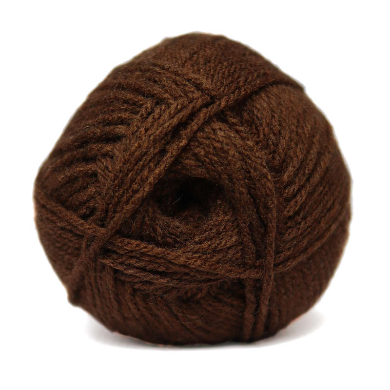 Charity Double Knit Plain 100G Colour 741 - Brown