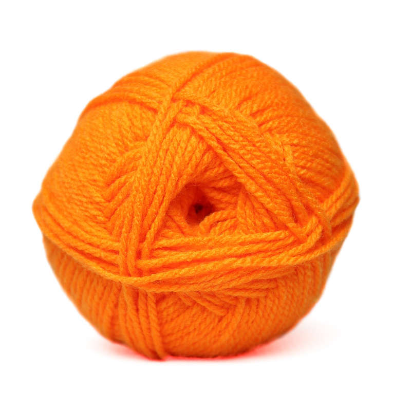 Charity Double Knit Plain 100G Colour 754 - Orange