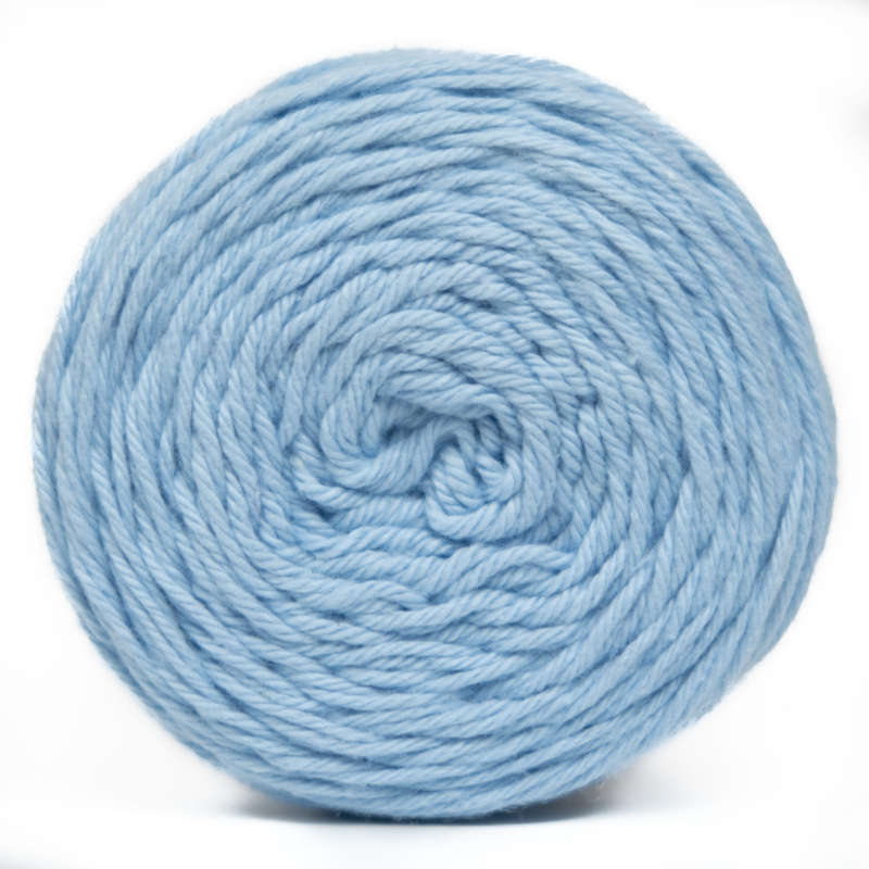 Elle Cottons Double Knit Plain 50G Colour 003- Baby Blue