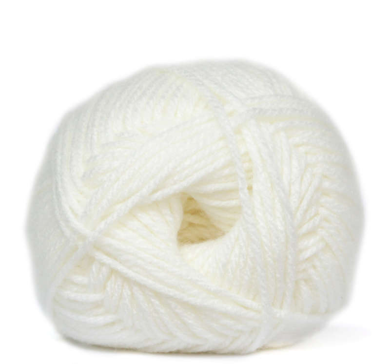 Charity Chunky Plain 100G Colour 105 - Porcelain