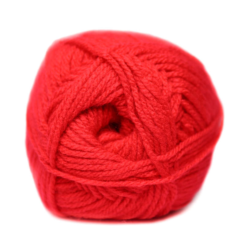 Charity Chunky Plain 100G Colour 136 - Red