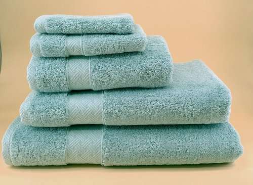 Luxury Indulgence 630gsm 100% Cotton Towels - Duck Egg