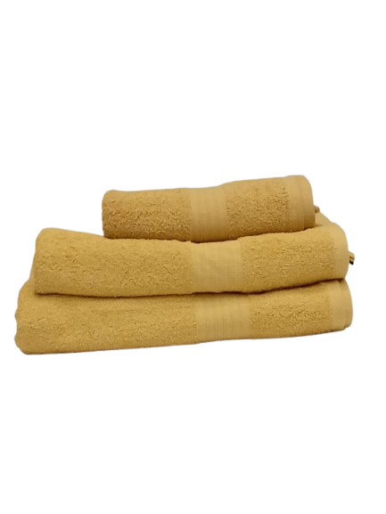 Egyptian Cotton Mustard Towels