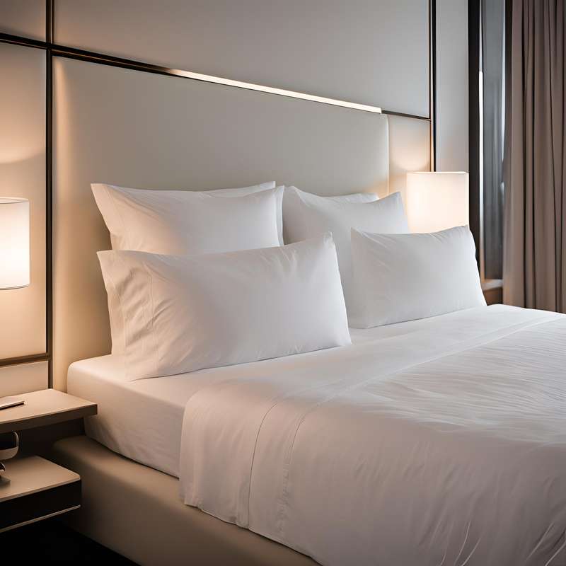 T180 Poly Percale Oxford Duvet Cover Set