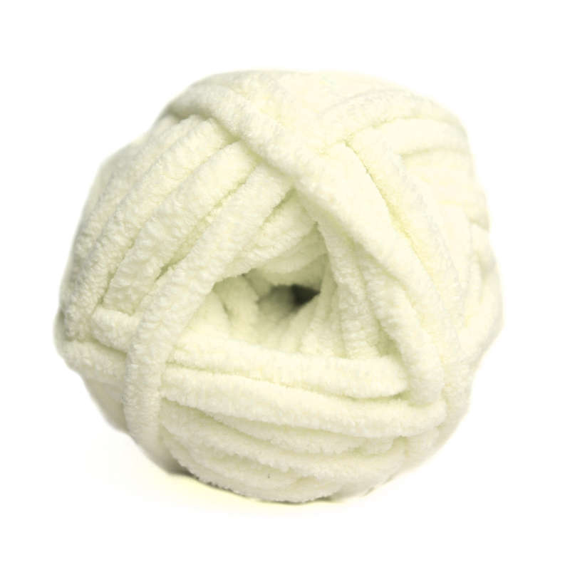 Elle Velour Solid 100g - 014 Ivory