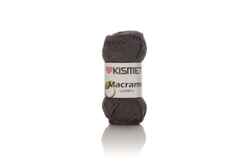 MACRAME COLOUR 306 200g  BROWN