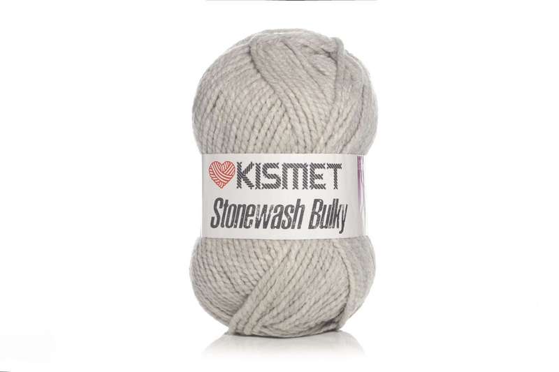 STONEWASH BULKY  COLOUR SB28940 400g  WINTER WHITE