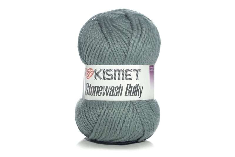 STONEWASH BULKY  COLOUR SB48 400g MELANGE SAGE