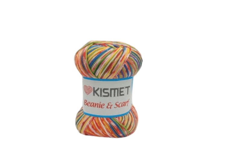 Beanie &amp; Scarf  250g colour 909