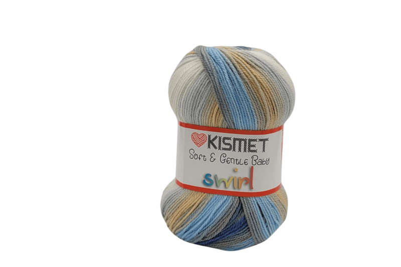 Soft and Gentle Baby Swirl 100g colour 1102