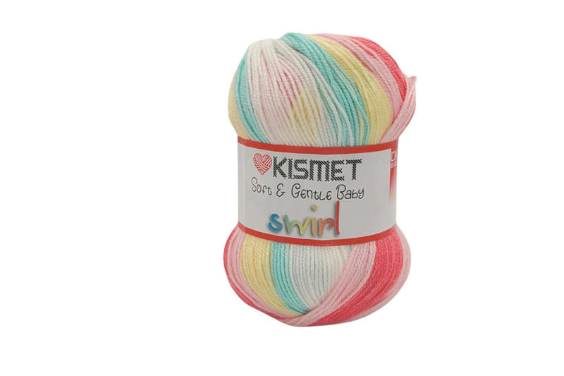 Soft and Gentle Baby Swirl 100g  colour 1101