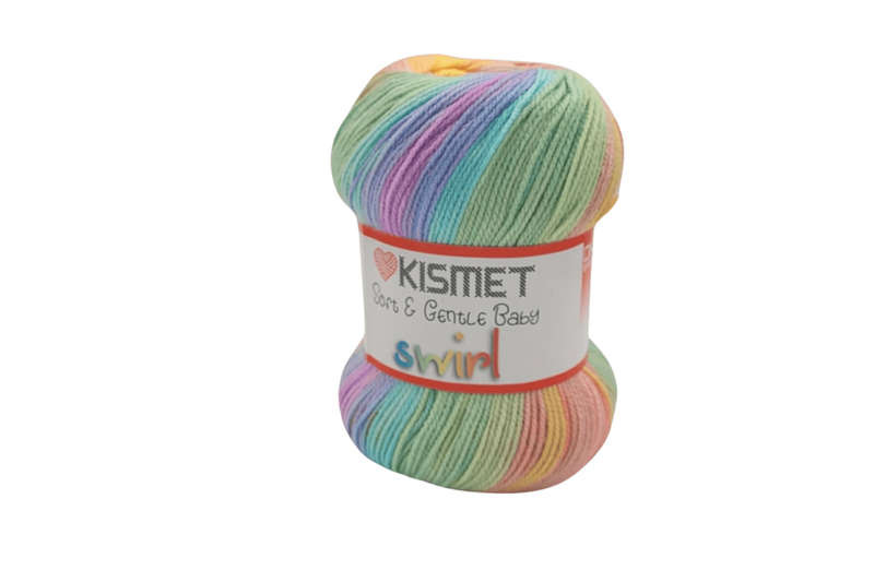 Soft and Gentle Baby Swirl 100g  colour 1104