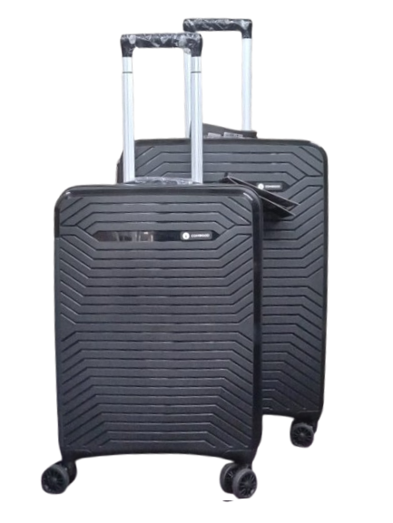 Conwood 2pc Trolley Case-Black