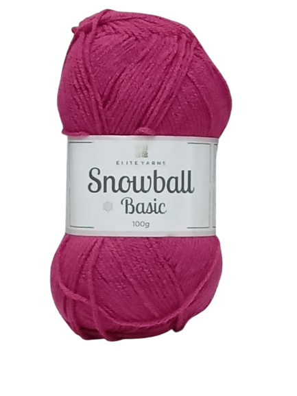 Snowball Basic 100g Wool- Rose