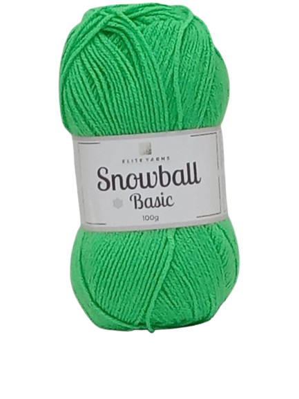 Snowball Basic 100g Wool-SBB25 Green