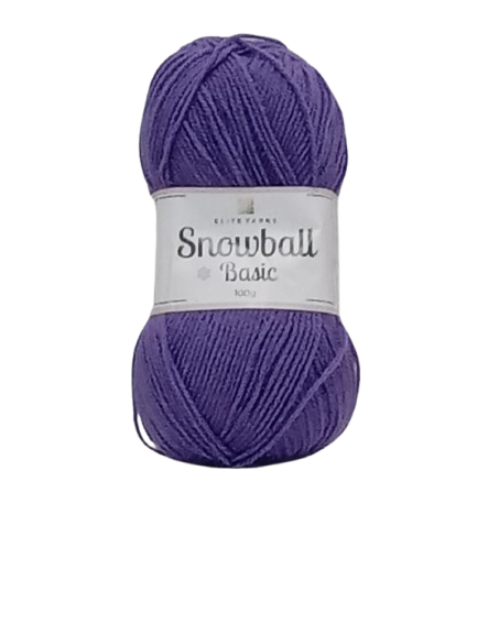 Snowball Basic 100g Wool-K721Purple