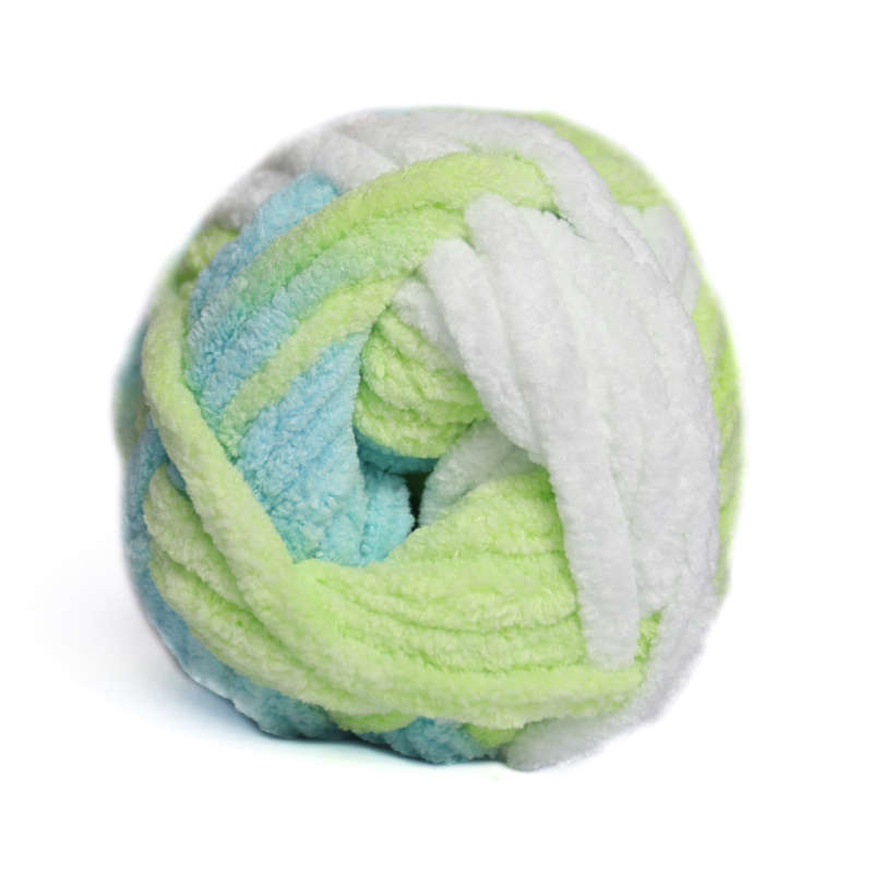 Elle Velour Print 100g - 014 Fwoggy Pond