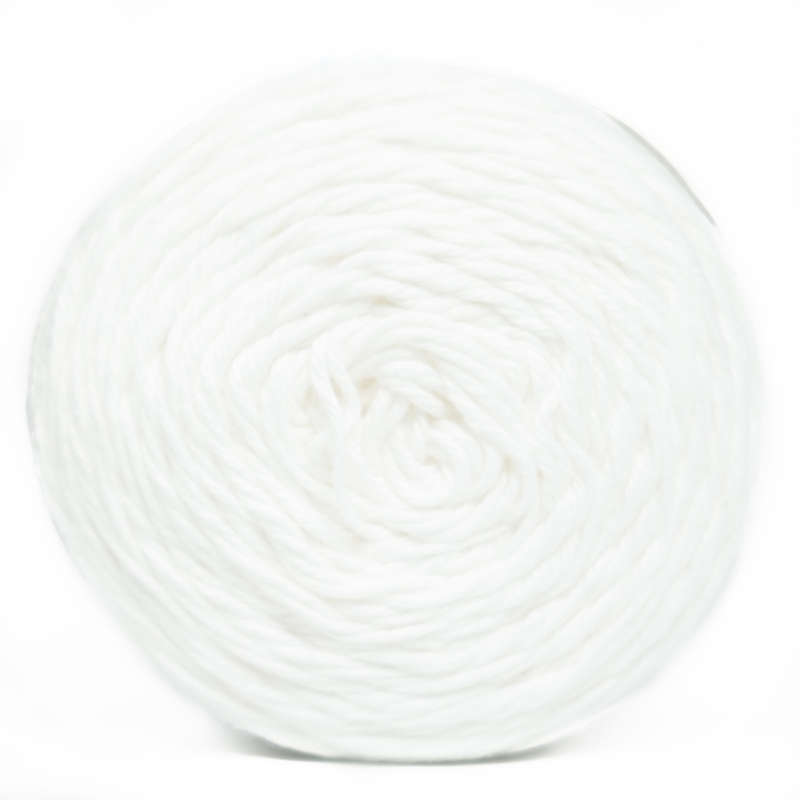 Elle Cottons 4ply Plain 50g- 001 White