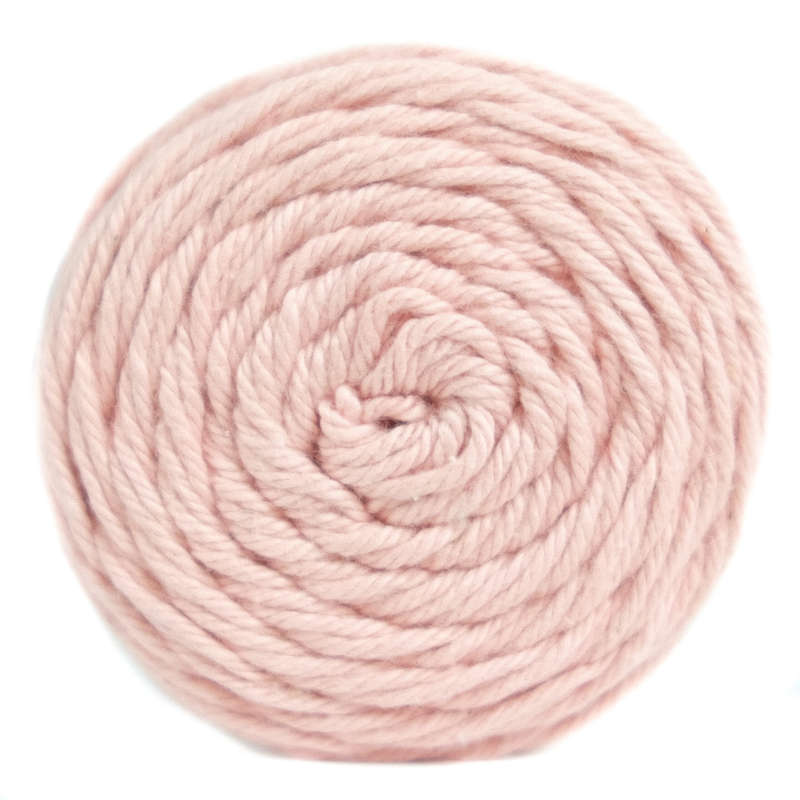 Elle Cottons 4 ply plain 50g 042 Blush 50G