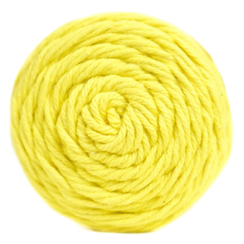 Elle Cottons 4 Ply Plain 50g-135 Yellow