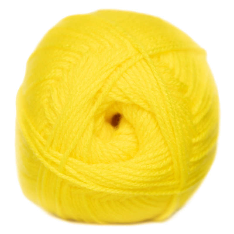 Elle Pullskein Double Knit 100g-  138 Brt Yellow