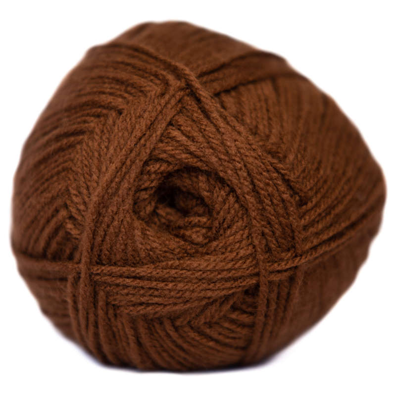Elle Pullskein Double Knit 100g-171 Marron Brown