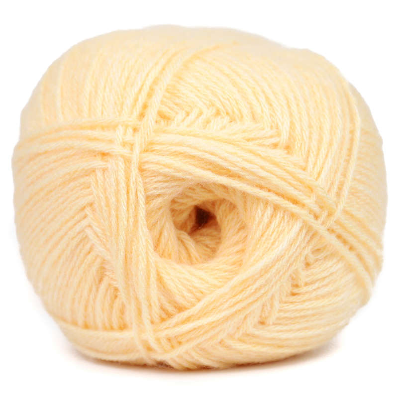 Elle Pullskein Double Knit 100g-257 Custard