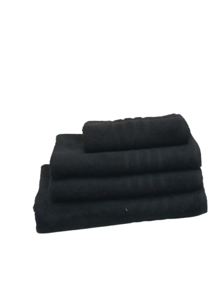 Colibri Universal Plain Towels-Black