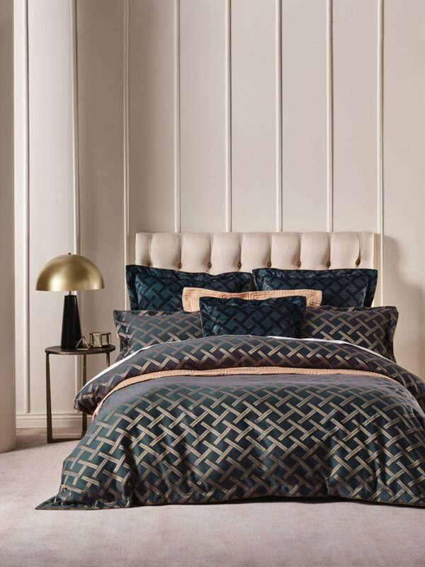 Valeria Slate  Duvet Cover Set