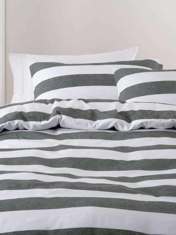 Sydney Carbon Duvet Cover Set