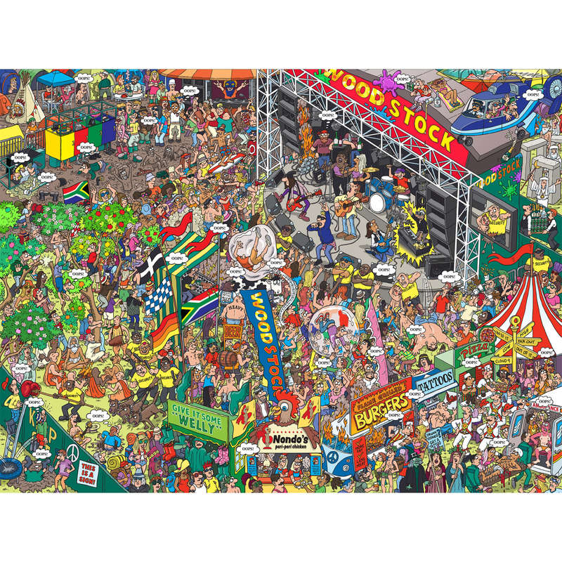 RGS Group Woodstock 500-piece Jigsaw Puzzle
