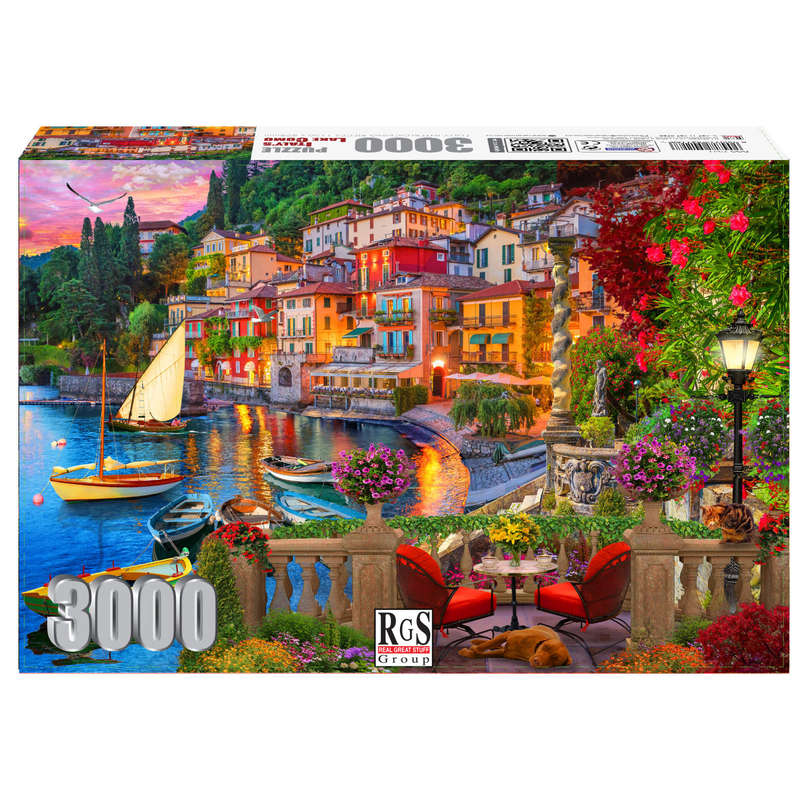RGS Group Italys Lake Como 3000-piece Jigsaw Puzzle