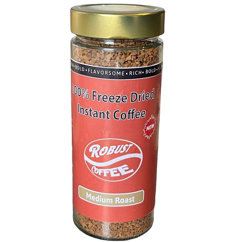 Robust Coffee - 100% Freeze Dried Instant Coffee - 150g