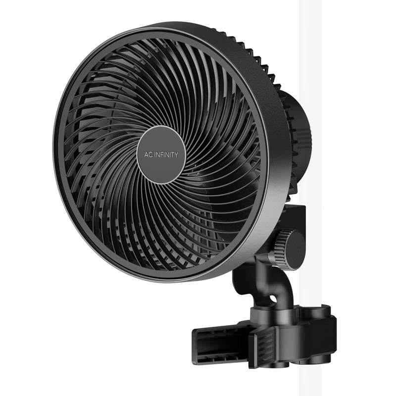 CLOUDRAY S6, GEN 2 GROW TENT CLIP FAN 6 WITH LONG-LIFE EC MOTOR, 10-LEVEL NATURAL WIND MODES &...