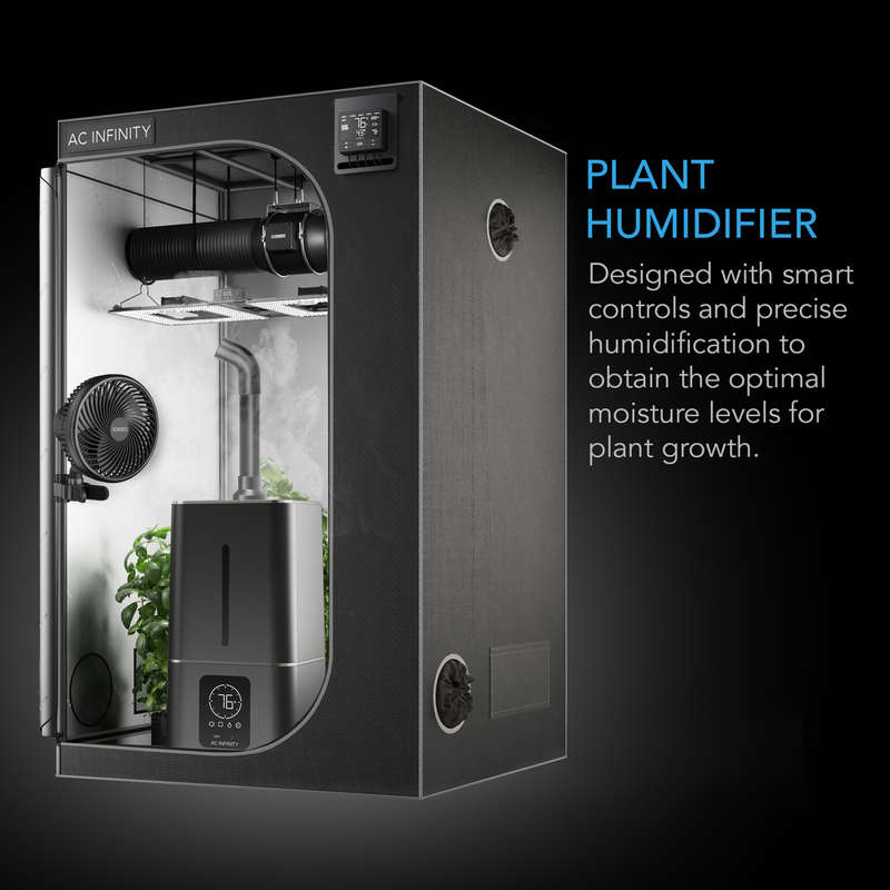 AC INFINITY CLOUDFORGE T7, ENVIRONMENTAL PLANT HUMIDIFIER, 15L, SMART CONTROLS, TARGETED VAPORIZING