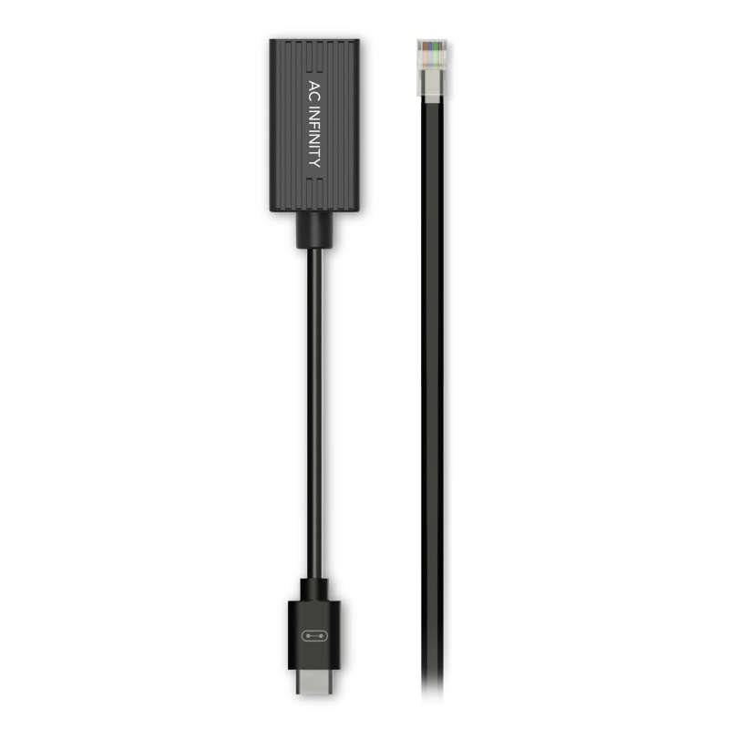 AC INFINITY UIS LIGHTING ADAPTER TYPE-B, FOR RJ11/12 CONNECTOR LIGHTS WITH RESISTOR DIMMERS