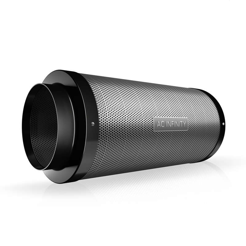 AC INFINITY 8" DUCT CARBON FILTER, AUSTRALIAN CHARCOAL