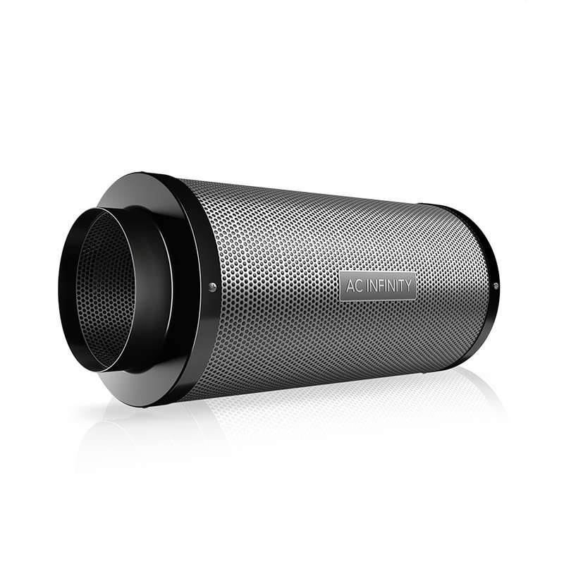 AC INFINITY 6" DUCT CARBON FILTER, AUSTRALIAN CHARCOAL