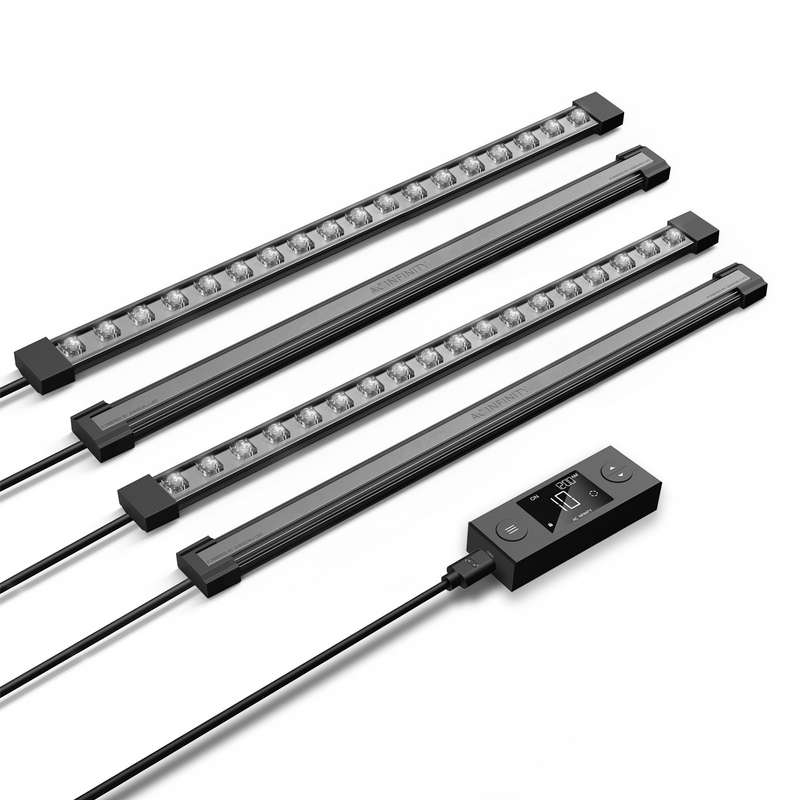 AC INFINITY IONBEAM S16, FULL SPECTRUM LED GROW LIGHT BARS, SAMSUNG LM301H EVO. 16-INCH
